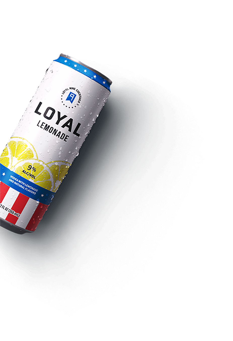 Can of Loyal 9 Lemonade
